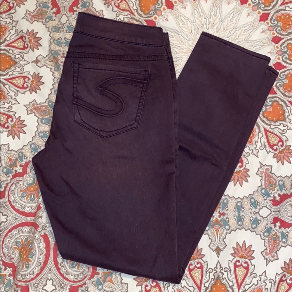 Silver jeans